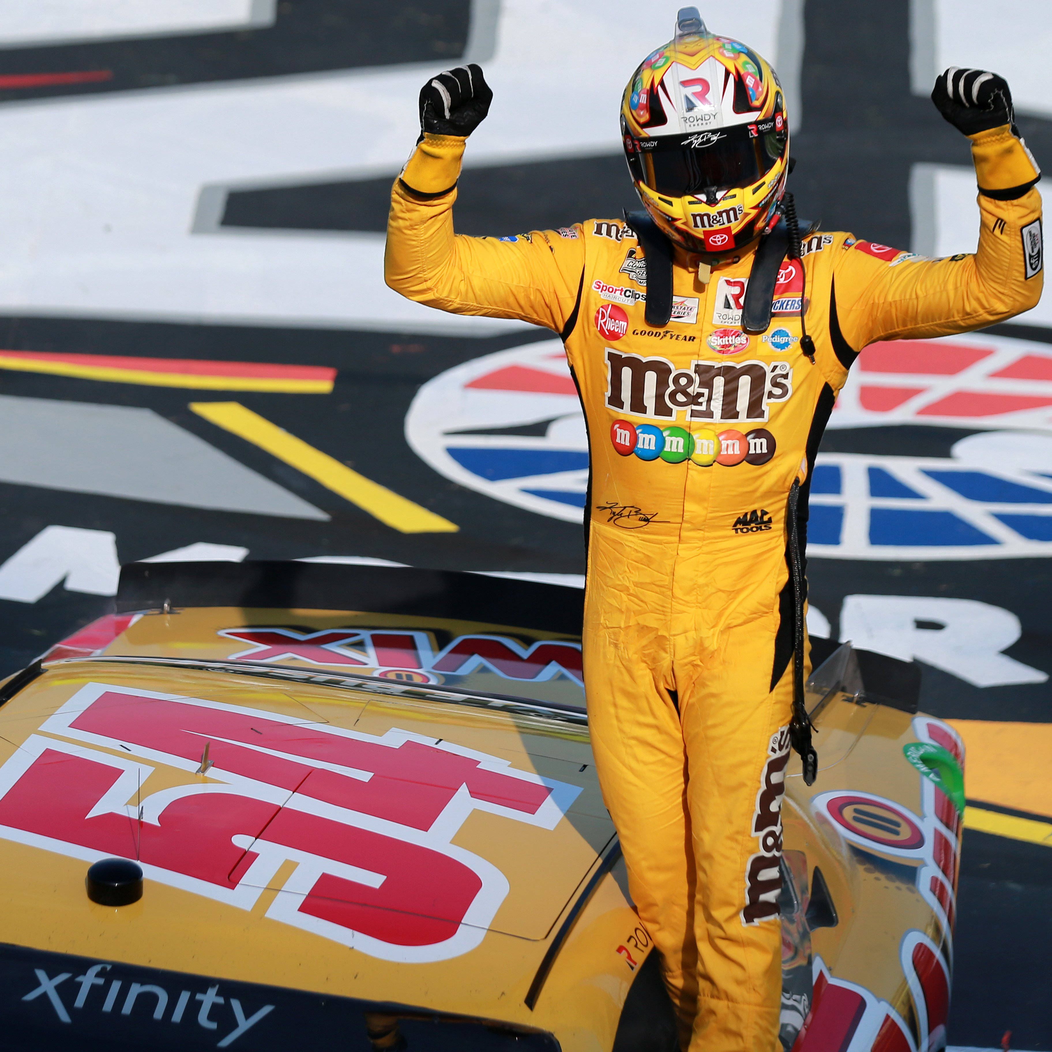 3648x3648 Download Kyle Busch Wins Wallpaper