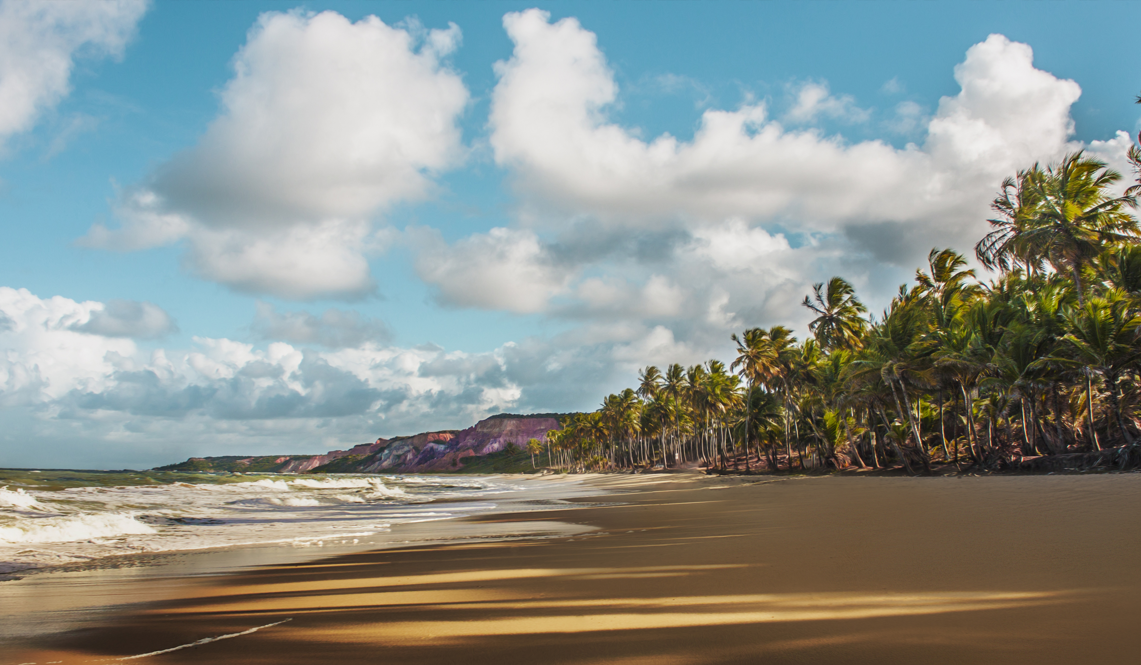 3758x2192 Praia do Coqueinho em João Pessoa na Paraí