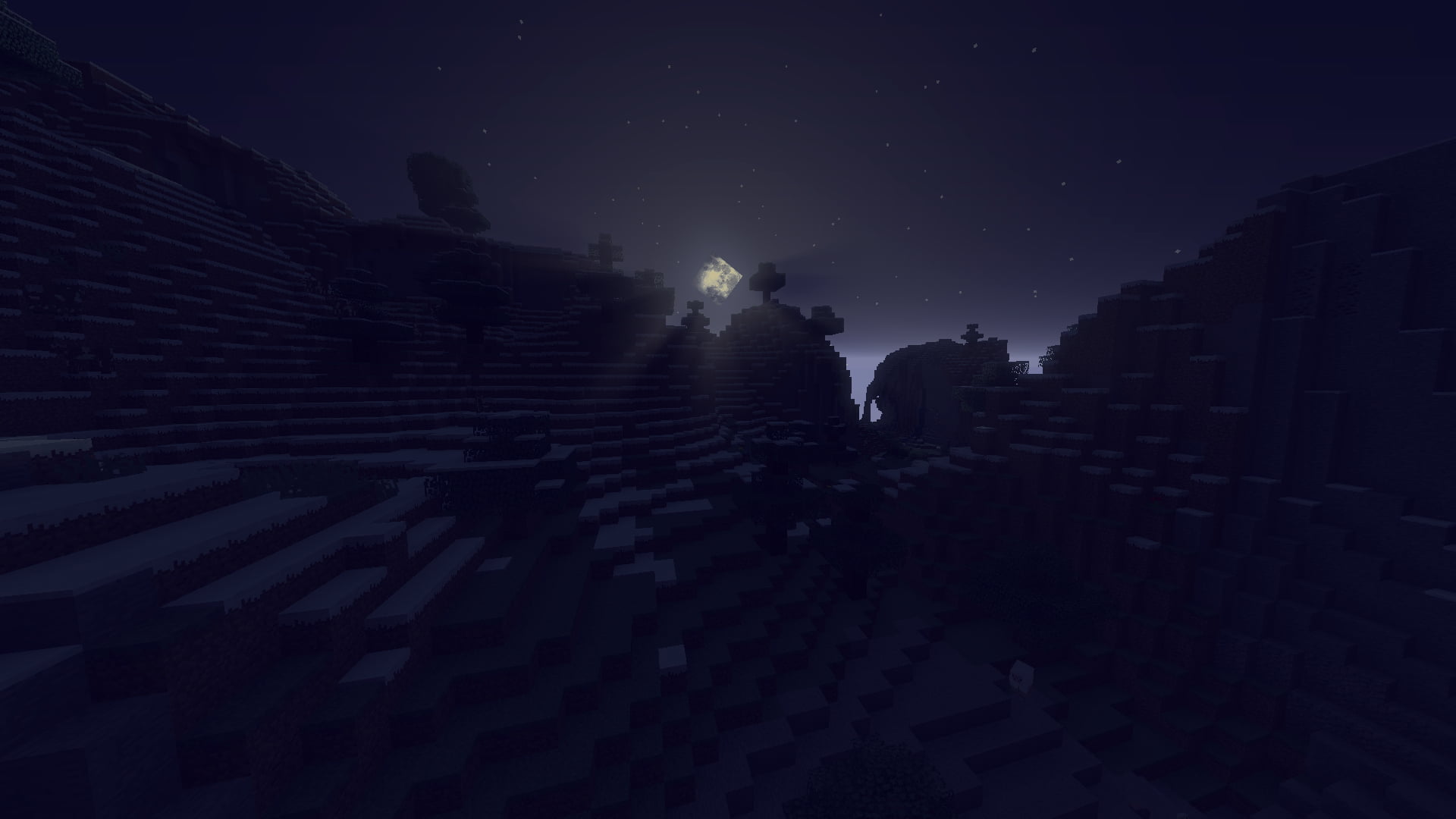 1920x1080 Minecraft, Sun, Moon, water HD wallpaper