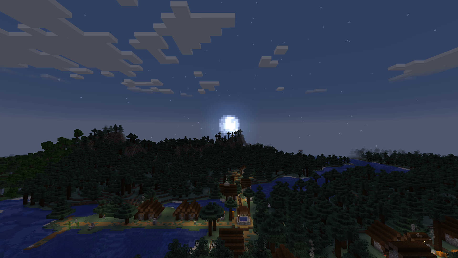1920x1080 Enhanced Moon for Minecraft 1.20