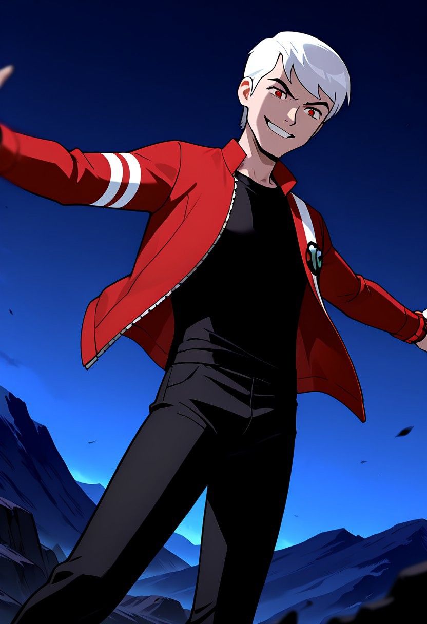 832x1216 Ben Tennyson + Albedo - Ben 10 Ultimate
