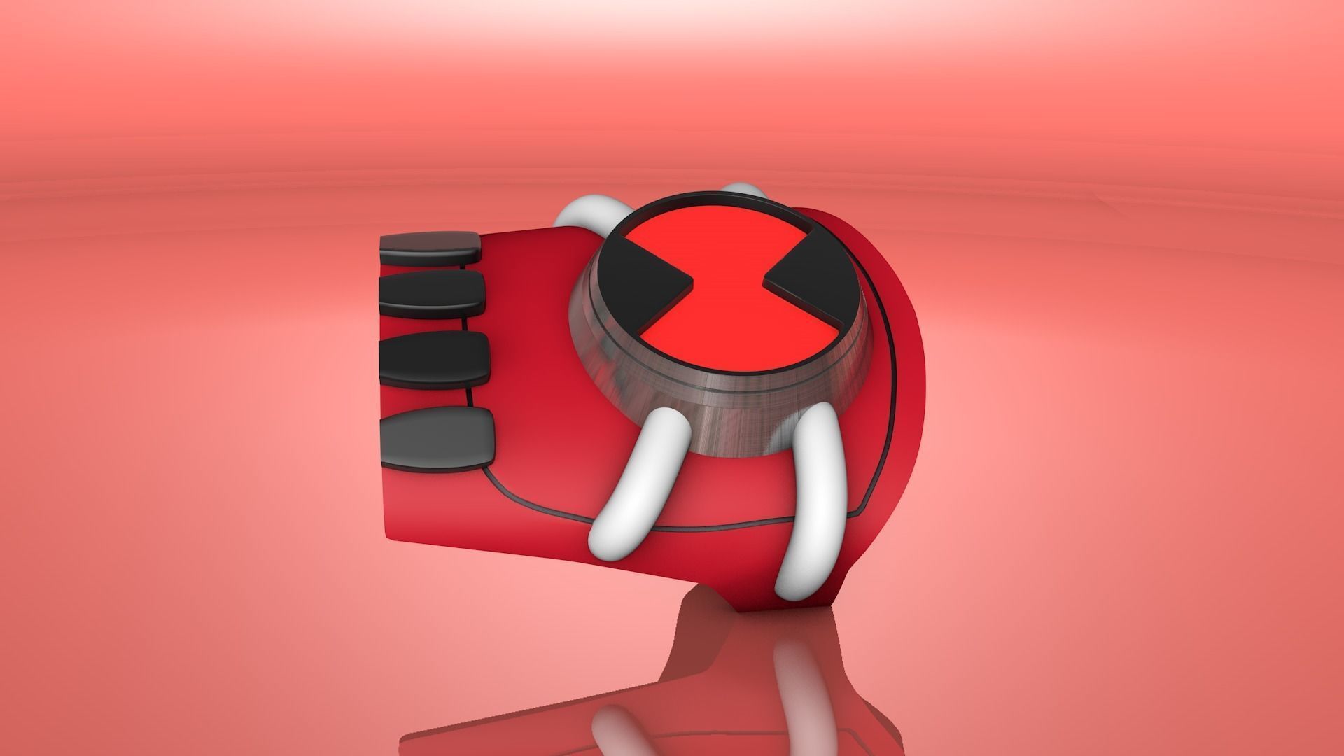 1920x1080 Omnitrix 3D Print Ready STL 3D model 3D printable
