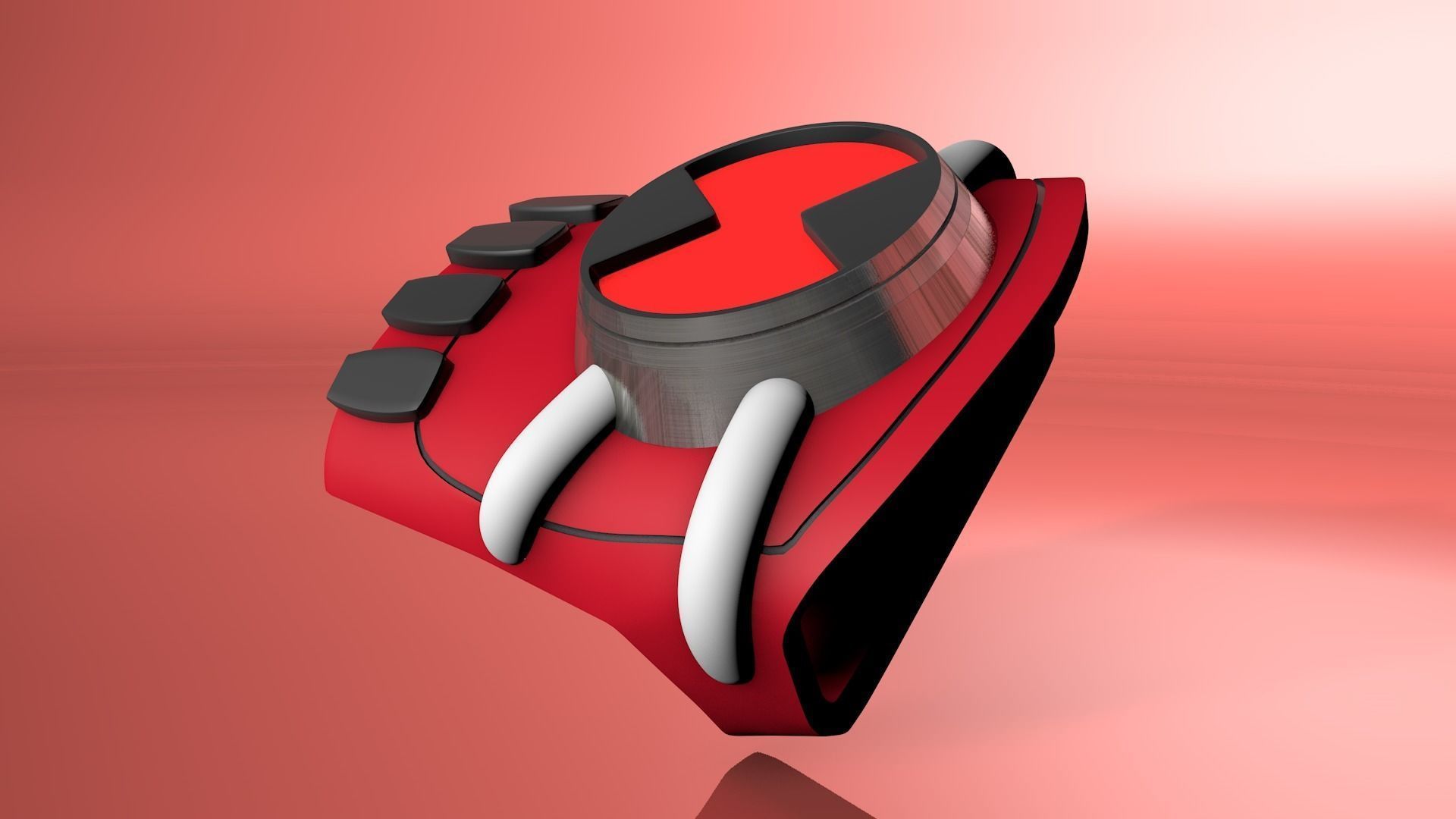 1920x1080 Omnitrix 3D Print Ready STL 3D model 3D printable