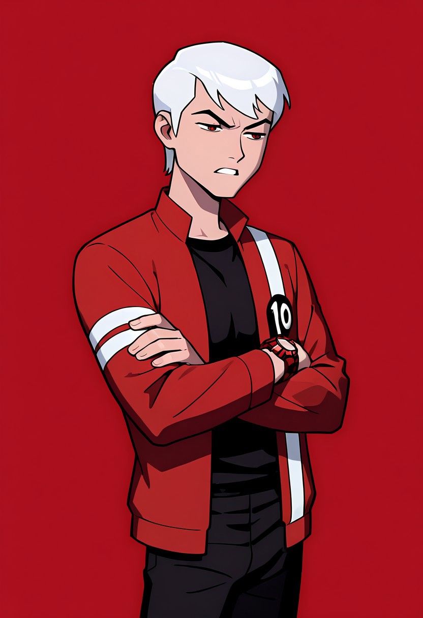 832x1216 Ben Tennyson + Albedo - Ben 10 Ultimate