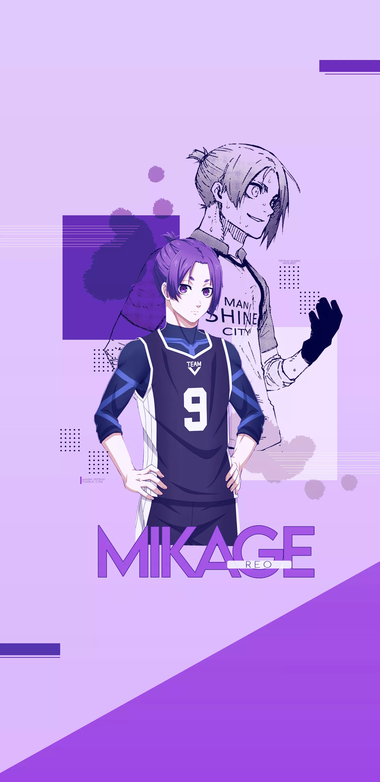 1440x2960 Reo Blue Lock Wallpaper