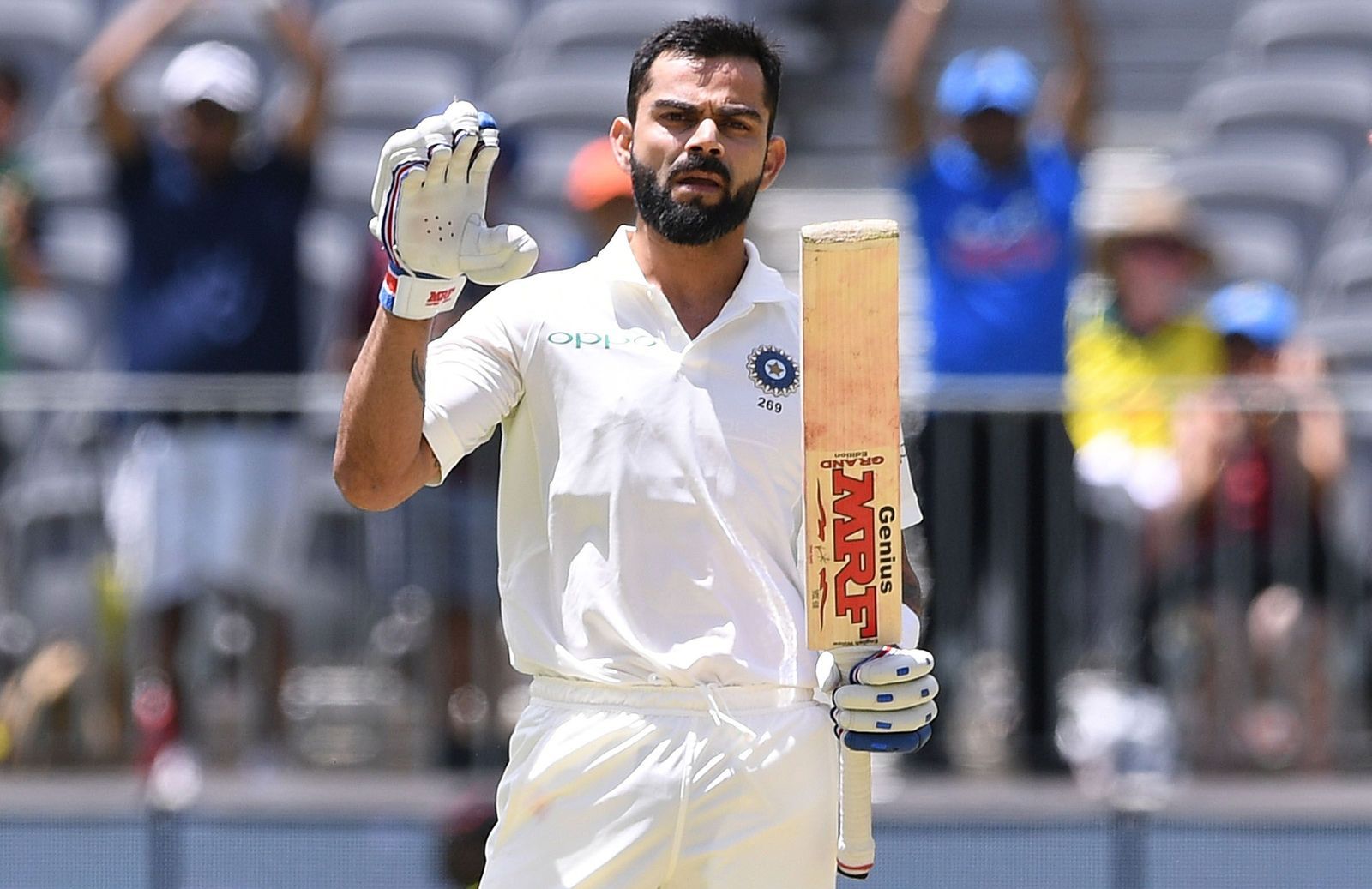 1600x1037 Kohli's supreme ton ends in catch drama. cricket.com.au