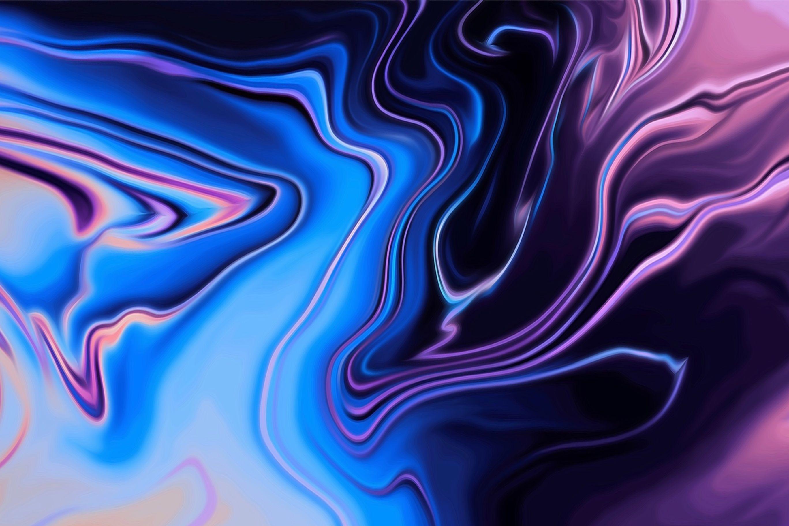 2736x1824 Harley Davidson Neon Liquid Wallpaper .