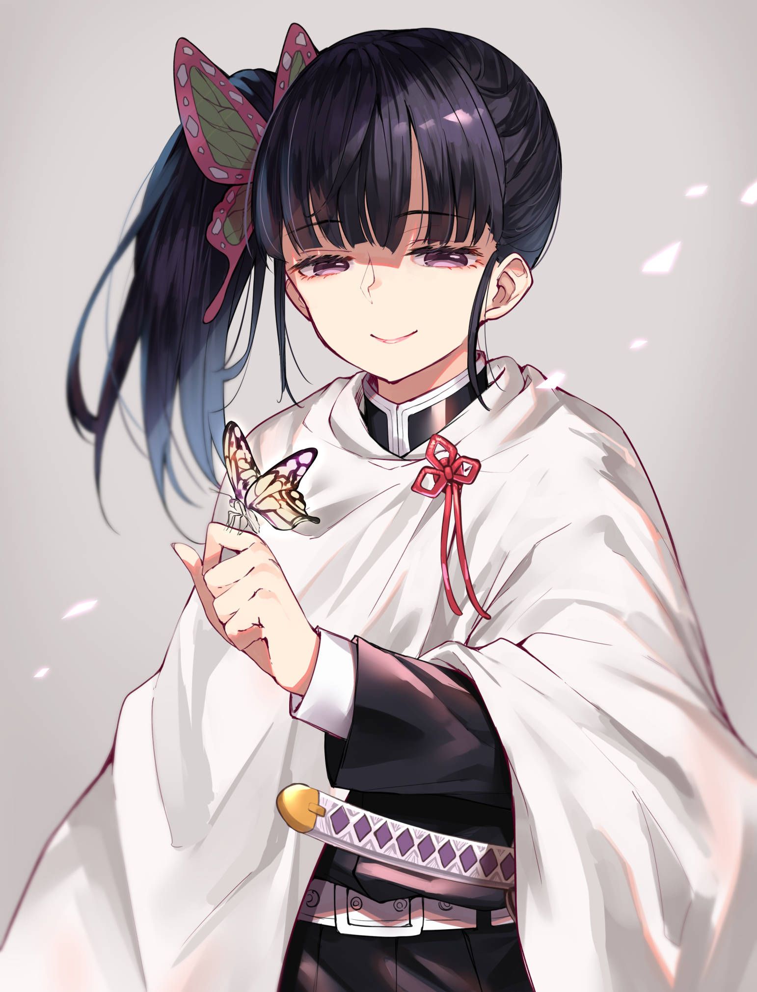 1542x2020 Download Kanao Tsuyuri Soft Smile Wallpaper