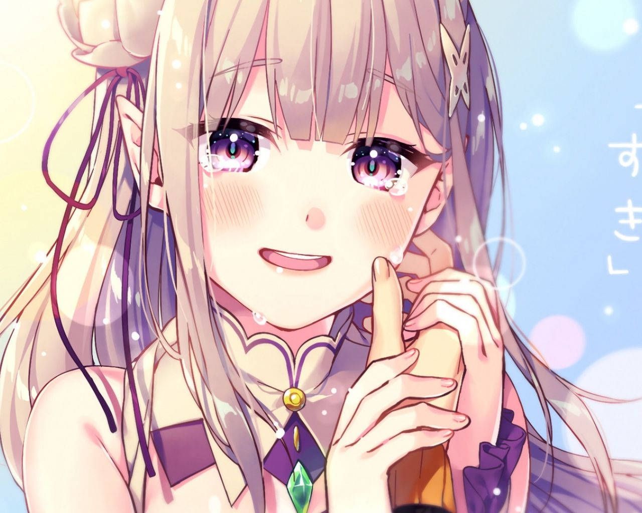 1280x1024 Download Cute Depressed Anime Girl Wallpaper