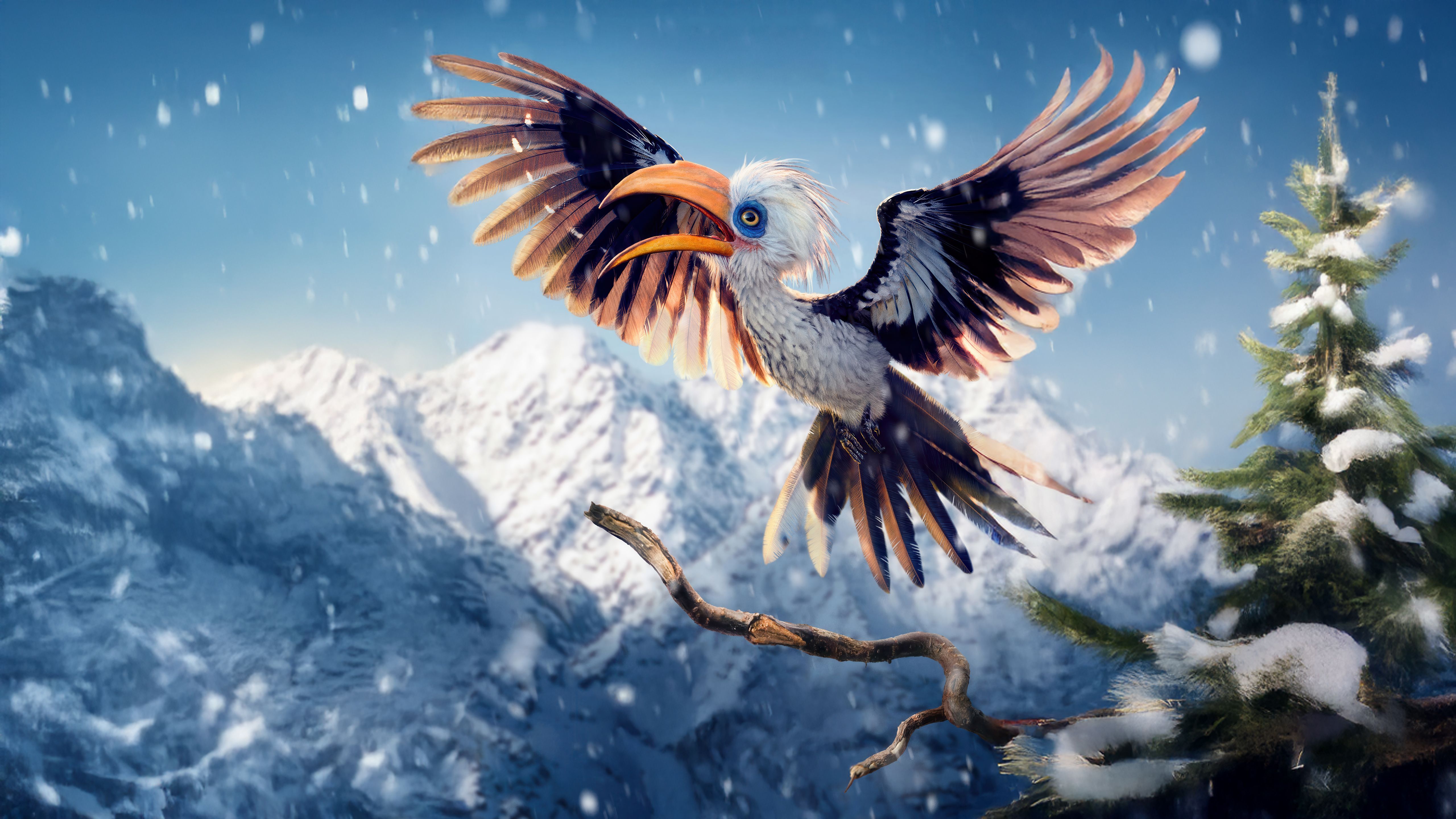 5120x2880 Zazu In Mufasa The Lion King Wallpaper, HD Movies Wallpaper, 4k Wallpaper, Image, Background, Photos and Picture