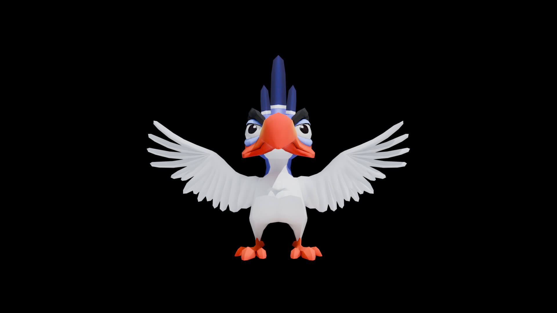 1920x1080 Zazu Lion King 3D Model