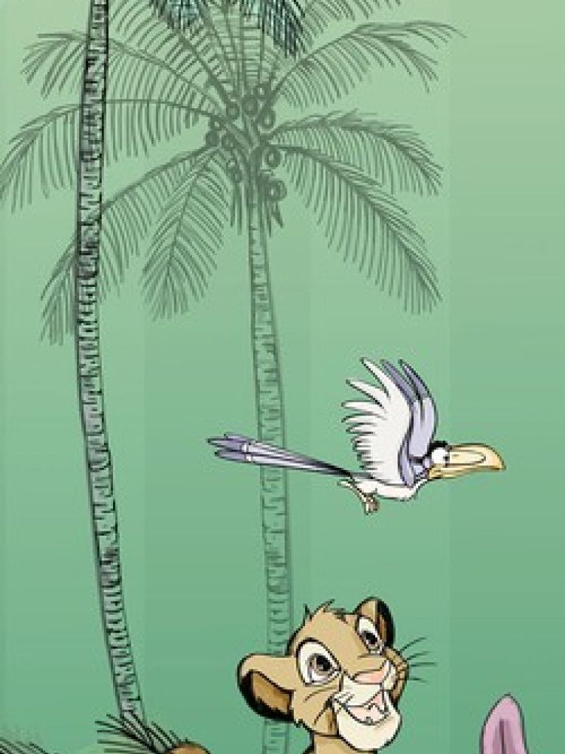 800x1067 Disney The Lion King Classic Waterfall Jungle Waterfall. Komar®