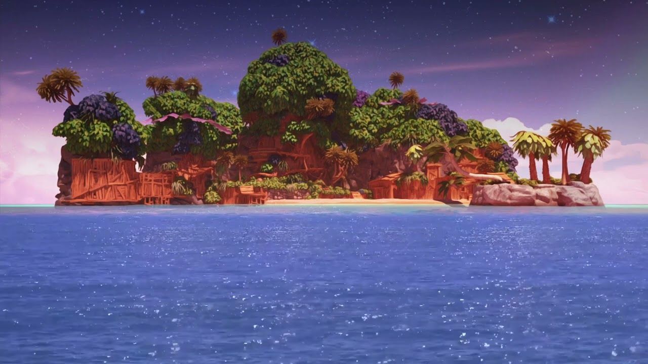 1280x720 afternoon on destiny islands.. kingdom hearts music. reverb + ambience