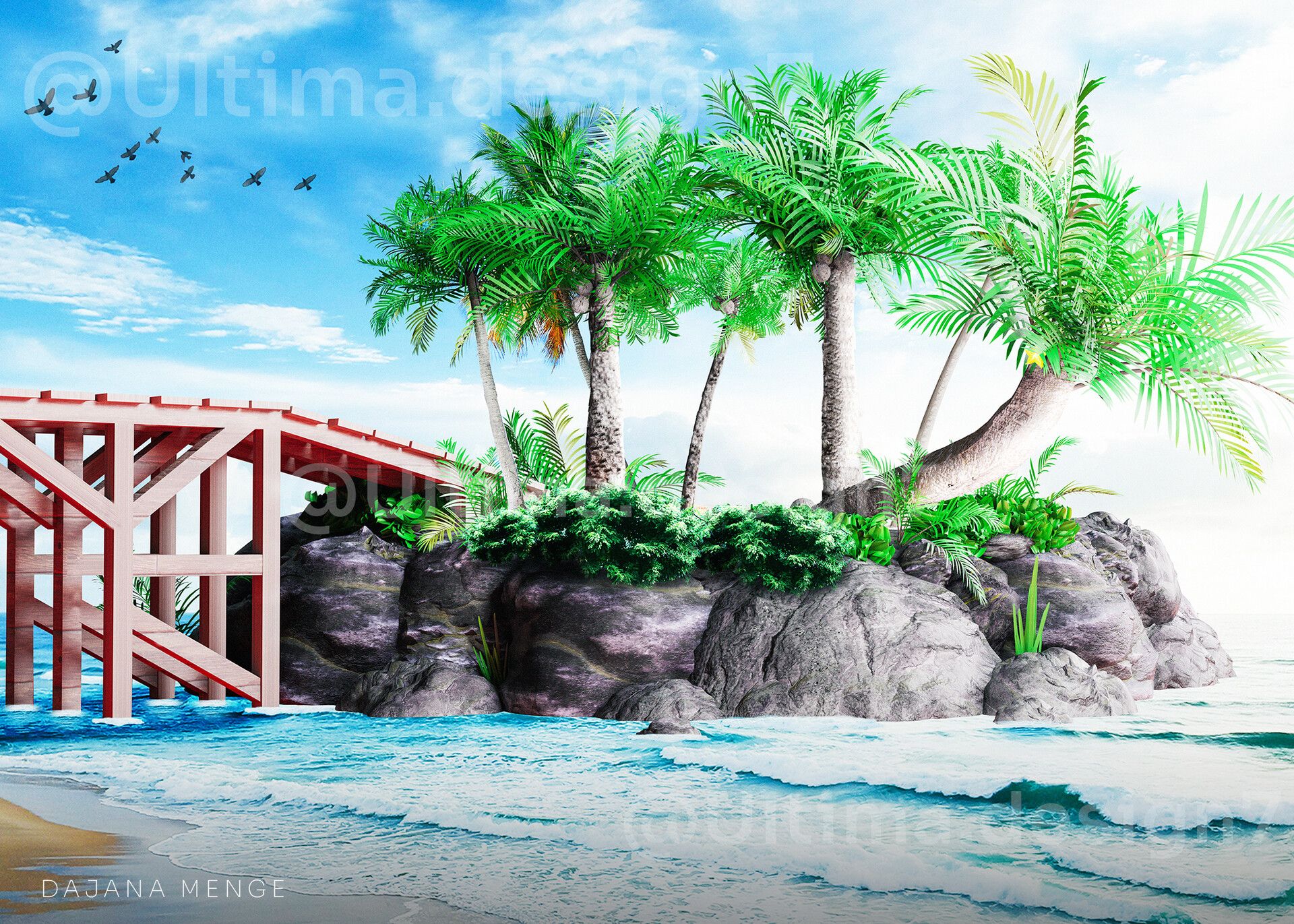 1920x1371 Destiny Islands