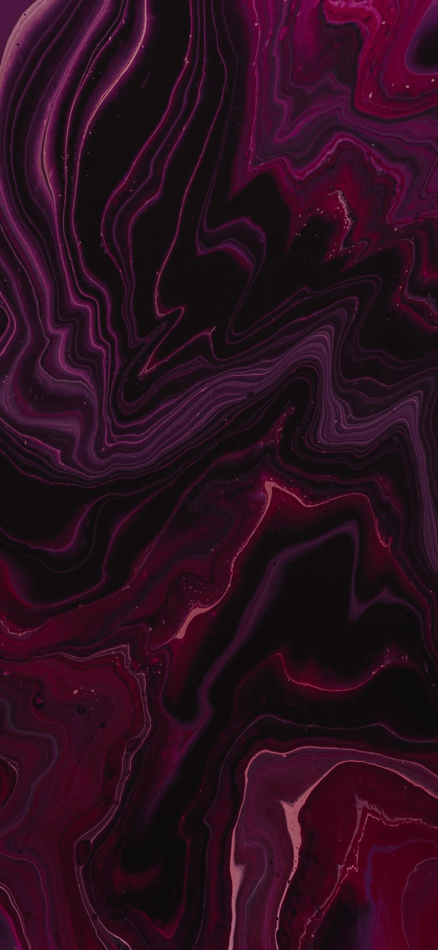 869x1882 IPhone Wallpaper Liquid Abstract Pink Black(1) Wallpaper Art: Free HD Download