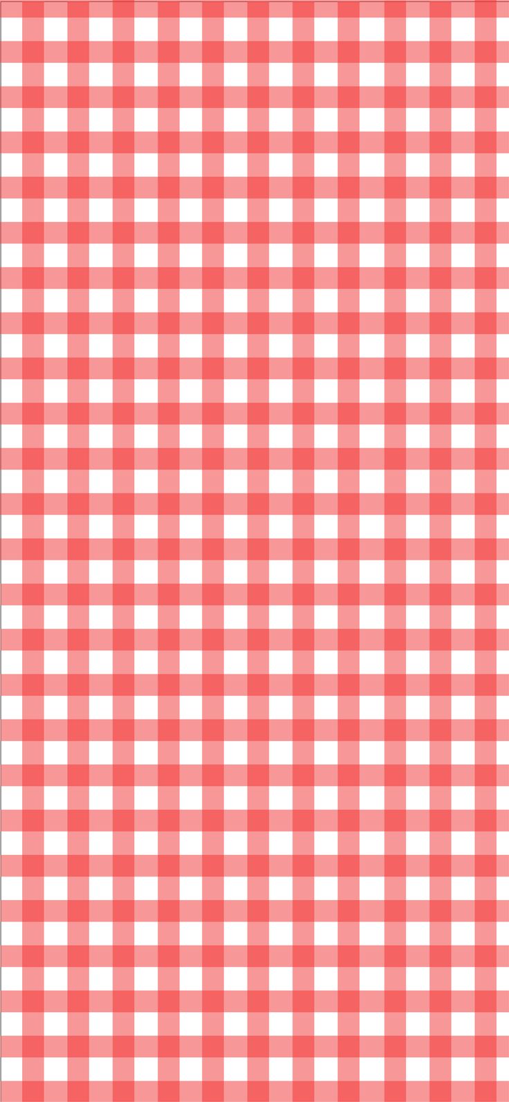 736x1593 Red Gingham Pattern Wallpaper HD