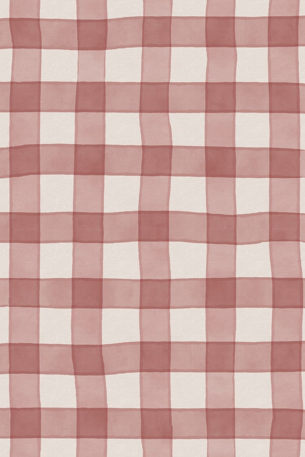 1000x1500 Gingham, Red. Free Shipping