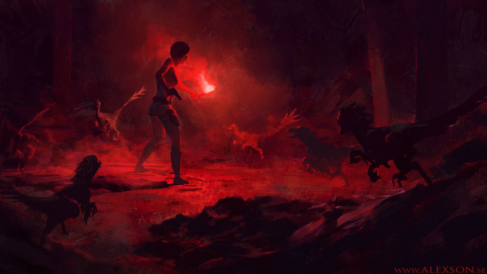 1600x900 This concept art for an imaginary Dino Crisis Remake drives home what Capcom is missing out on [Up: Part 2 dropped]