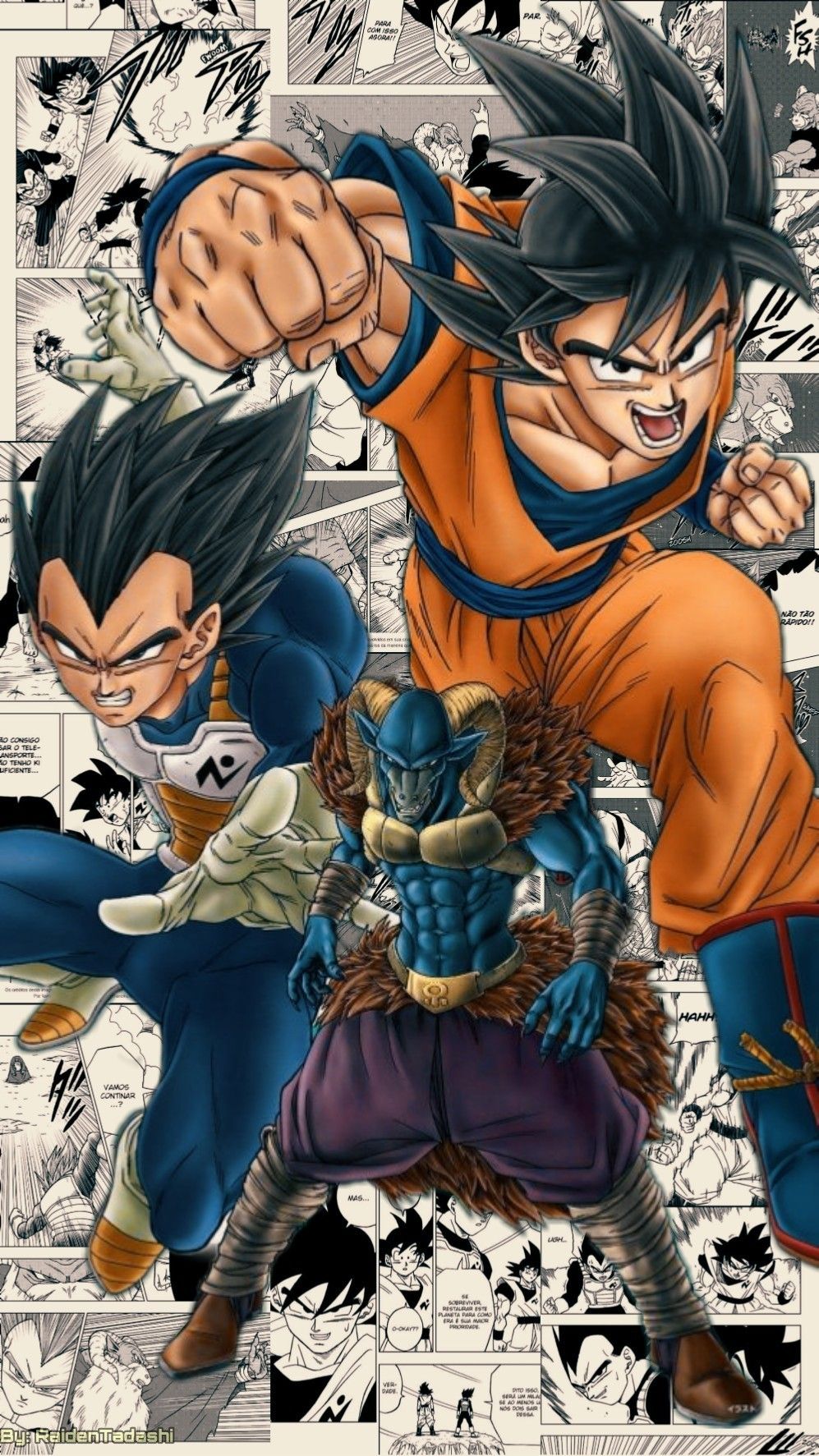 997x1773 Dragon Ball Super Manga Wallpaper