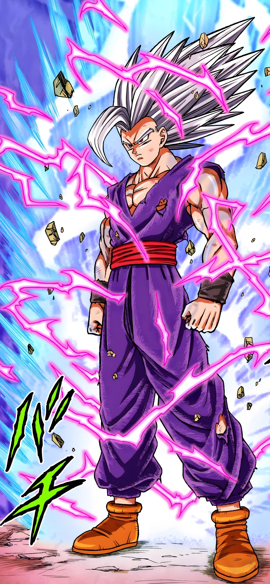 948x2048 Rustic  on X: ✨️ Beast Gohan Coloured Manga Panel Phone Wallpaper ✨️ Likes and retweets are appreciated as always!