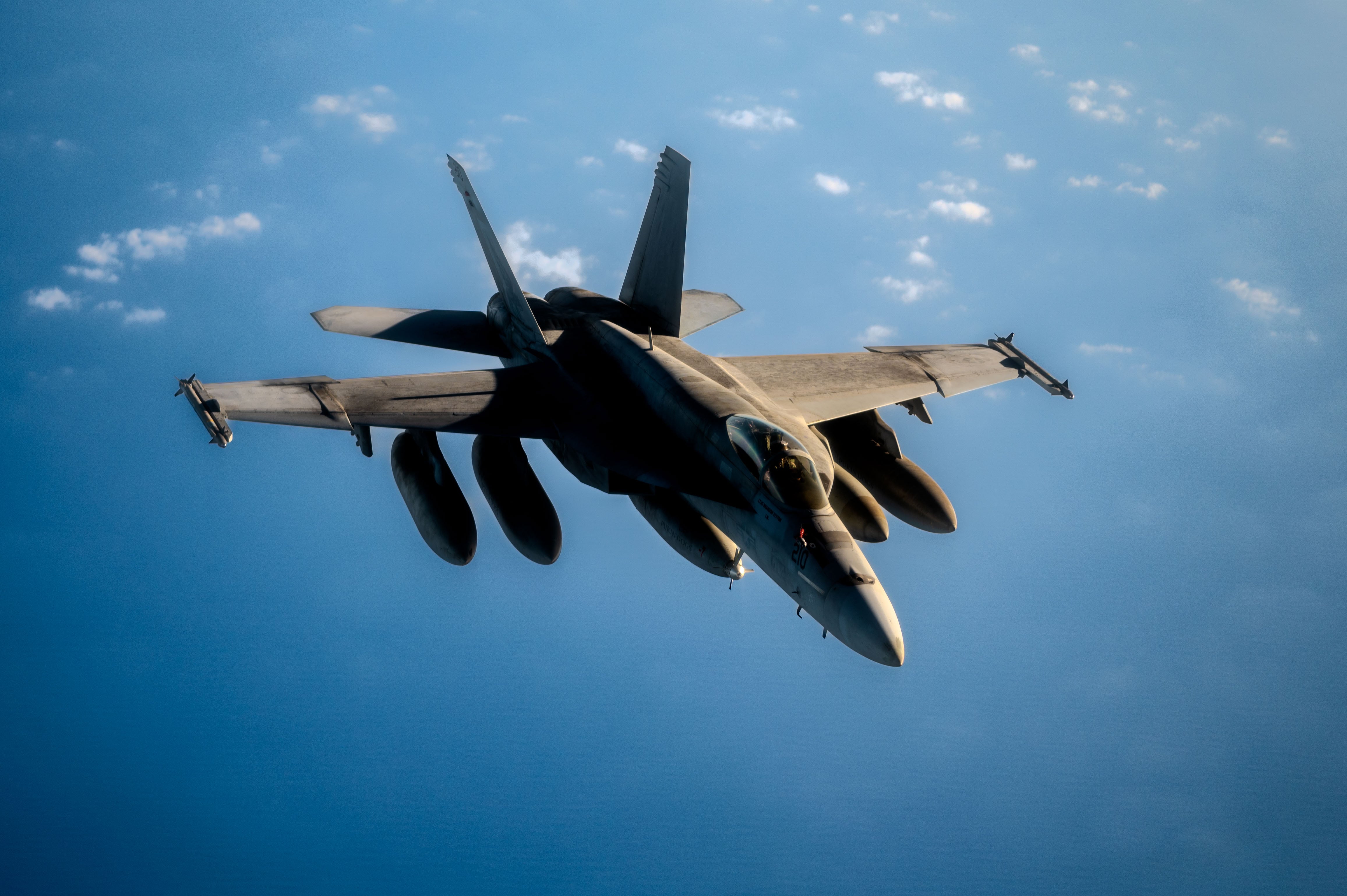 4625x3077 USS Truman conducted largest airstrike in Navy history, official says