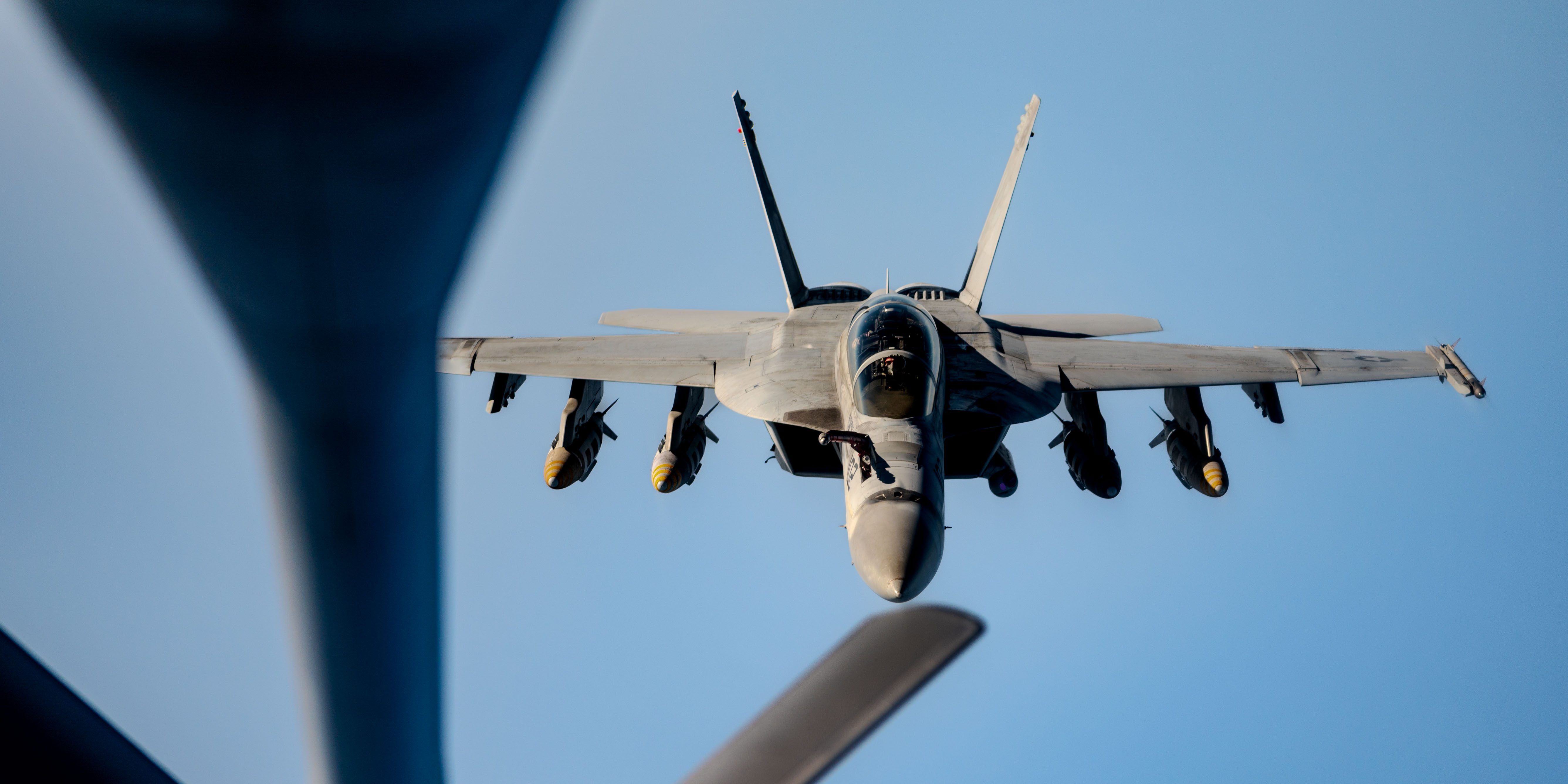 5345x2673 U.S. Conducts “Largest Airstrike in the History of the World” (Sort Of)