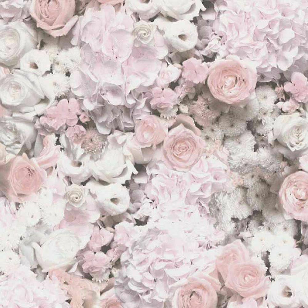 1000x1000 Muted Pink Flower Wallpaper
