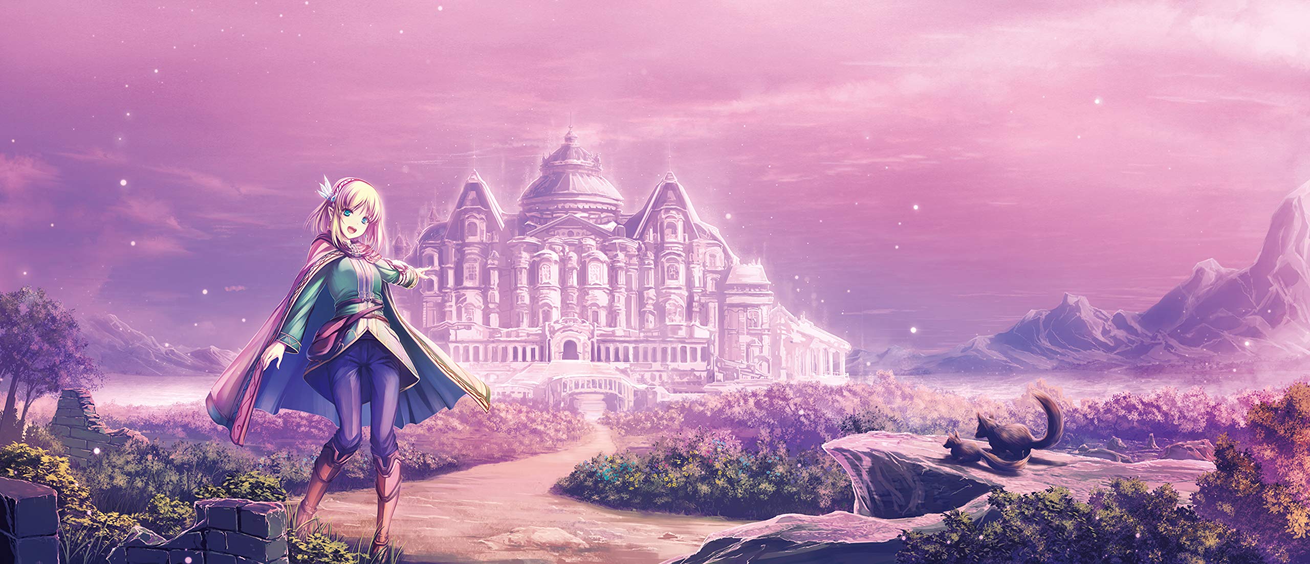 2560x1103 Download Cayna (In The Land Of Leadale) Anime In The Land Of Leadale HD Wallpaperx1103