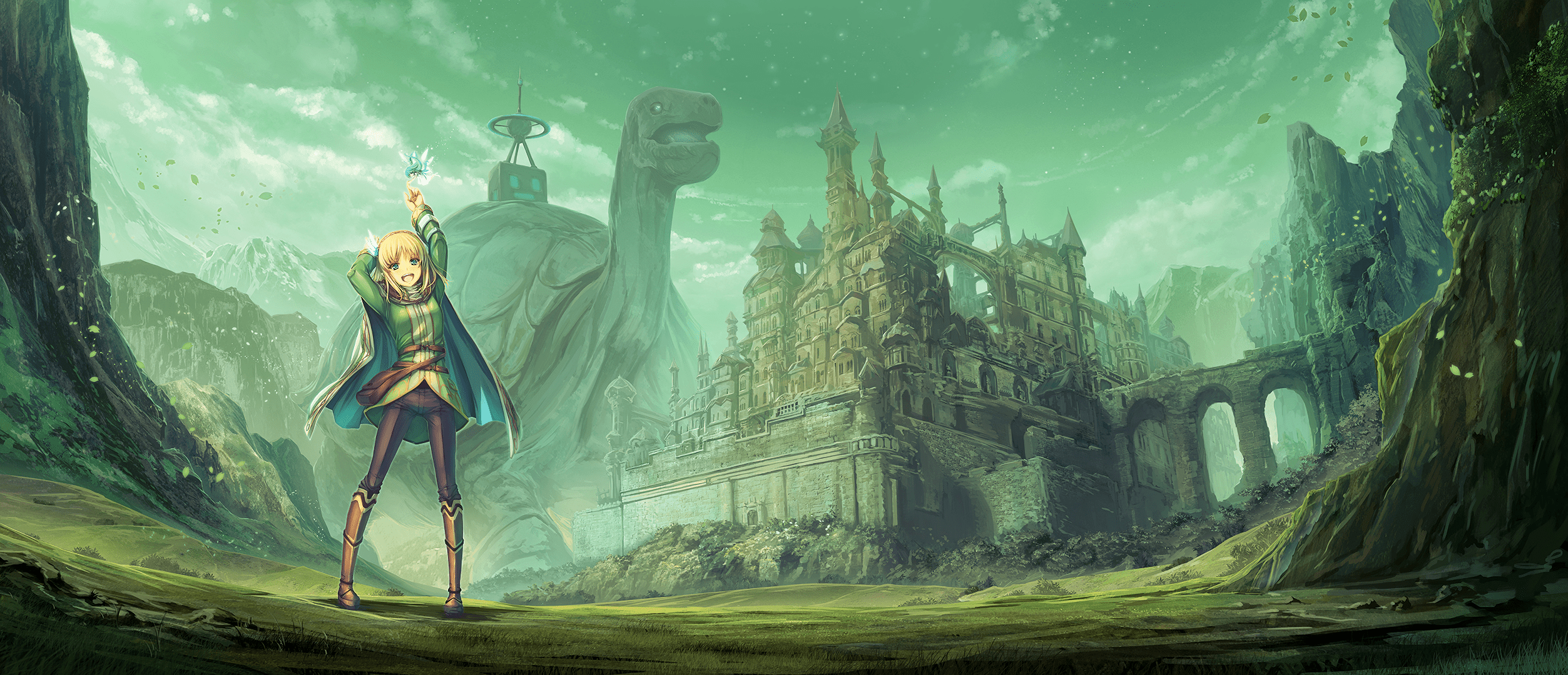 2506x1080 Download Cayna (In The Land Of Leadale) Anime In The Land Of Leadale HD Wallpaperx1080