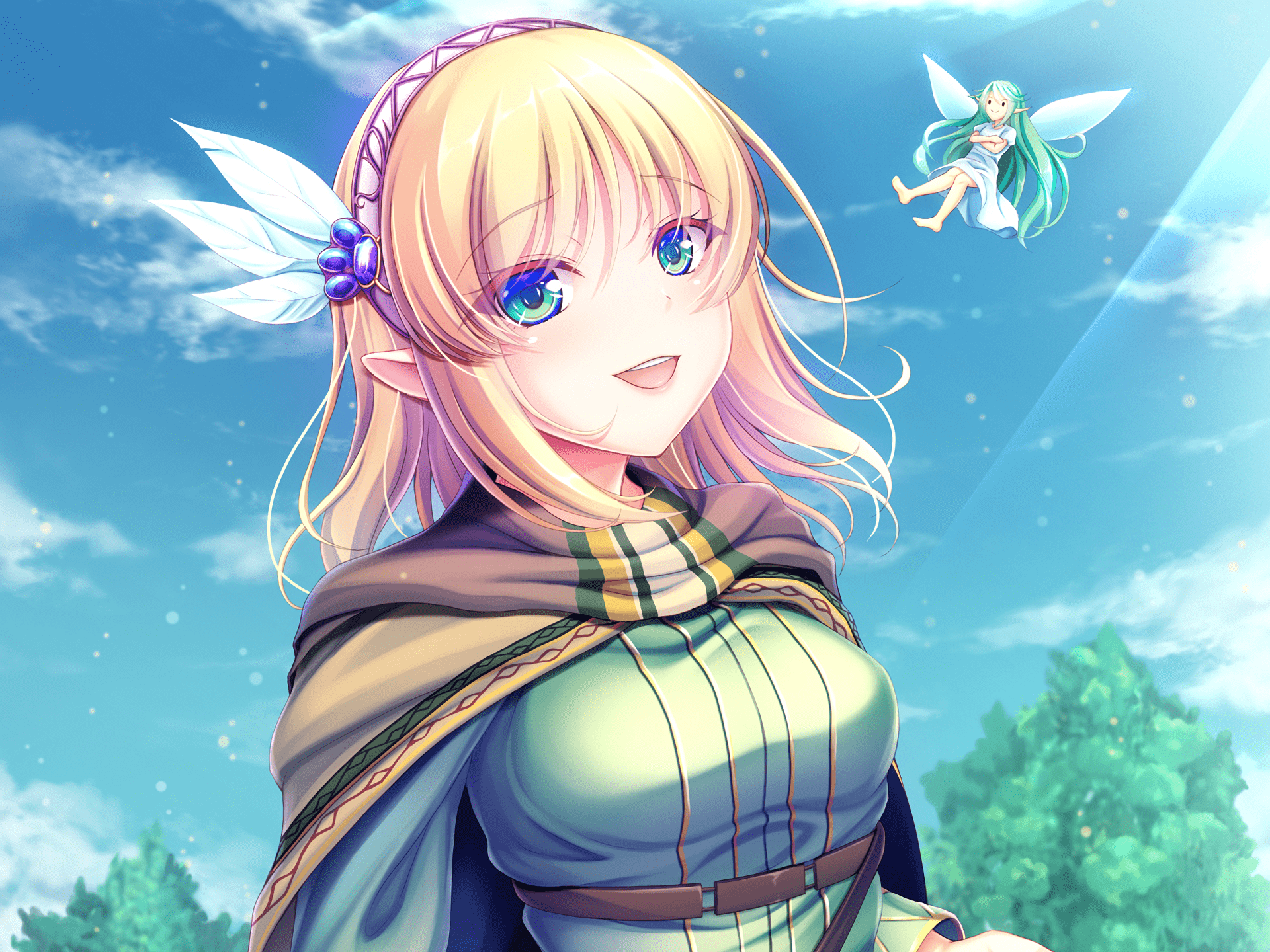 1920x1440 Download Cayna (In The Land Of Leadale) Anime In The Land Of Leadale HD Wallpaperx1440