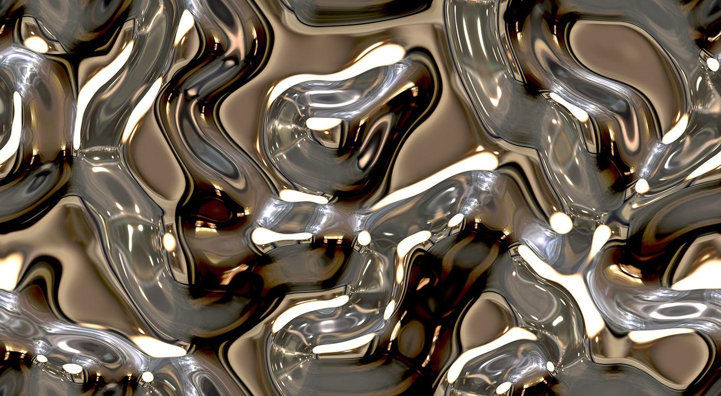 1440x791 Liquid Silver Wallpaper .