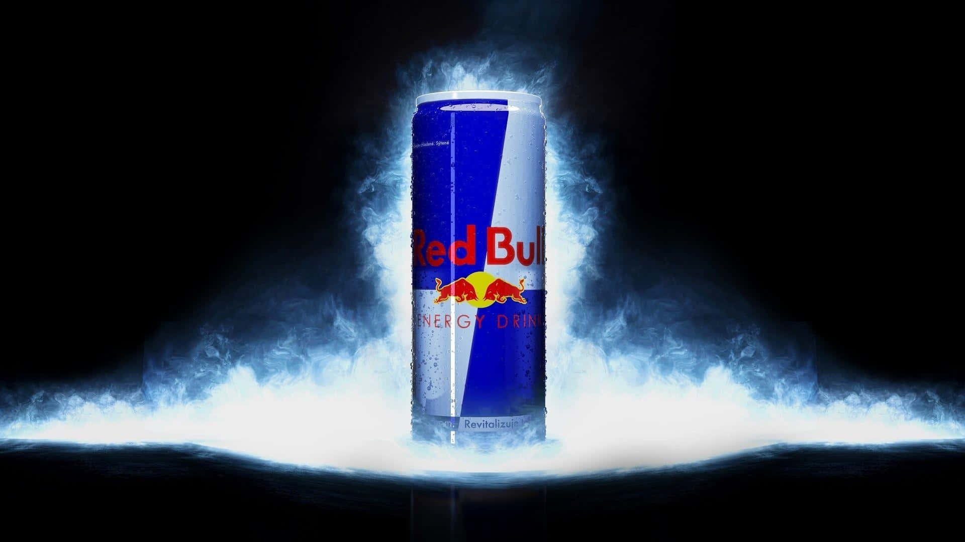 1920x1080 Download Wake up and be energized with a Red Bull! Background