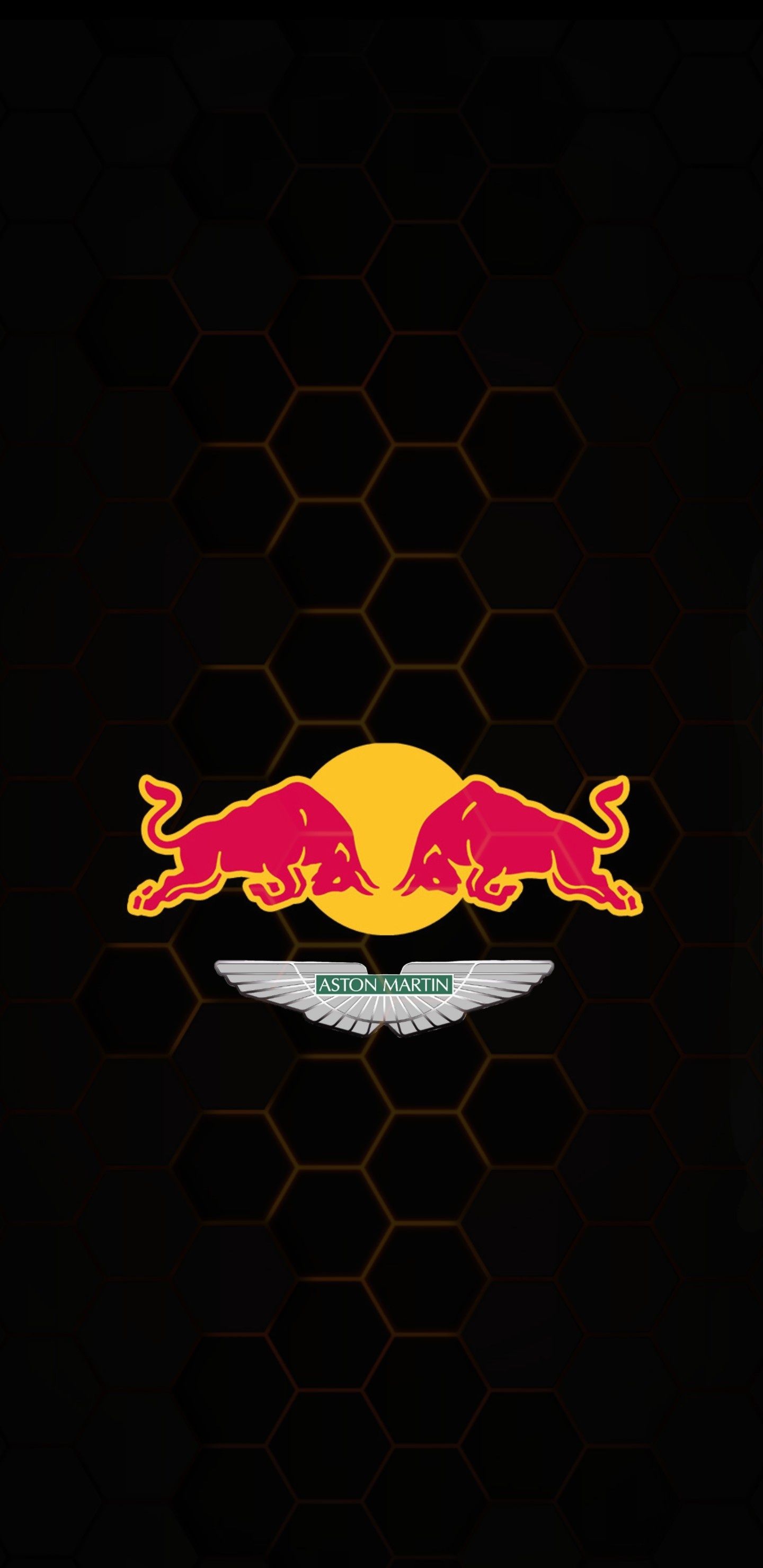 1440x2960 Red Bull Logo Wallpaper