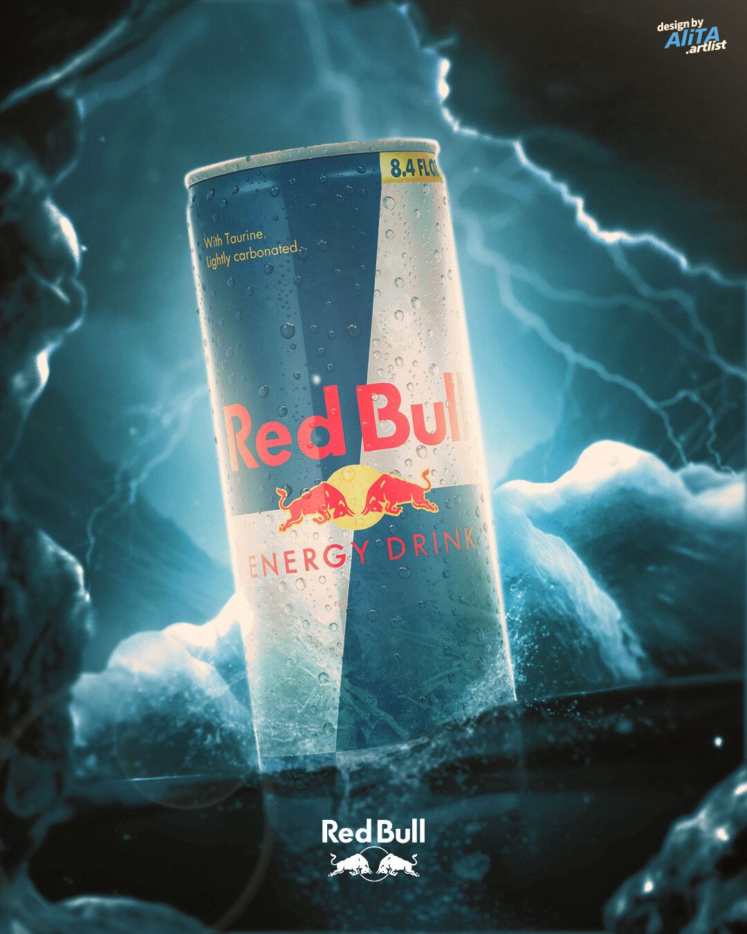 1080x1350 “REDBULL” ENERGY DRINK POSTER