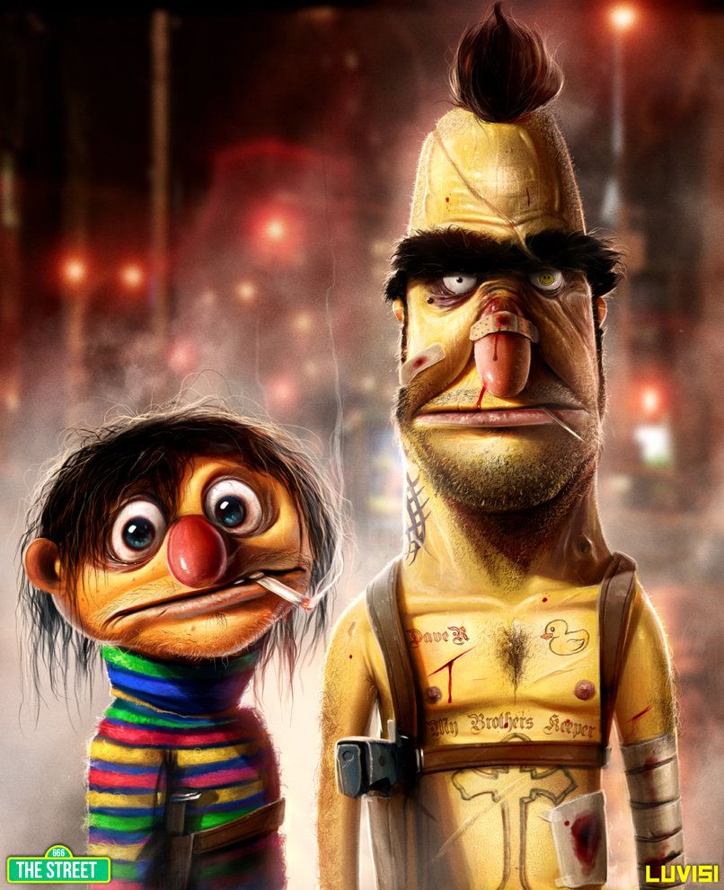 806x991 Bert and Ernie