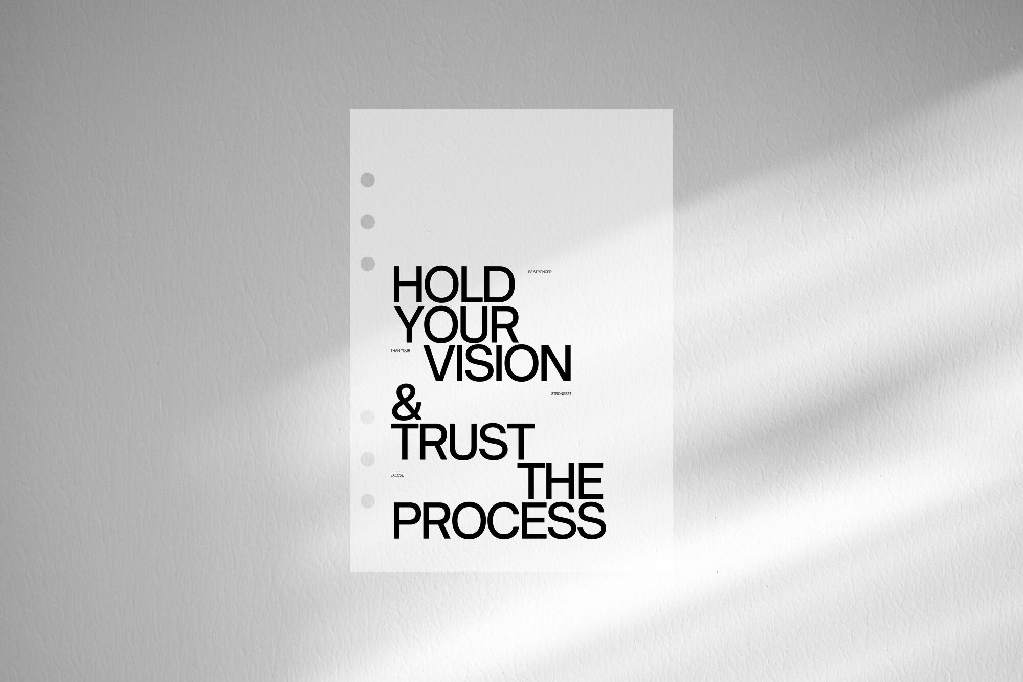 2000x1333 Trust the Process Planner Dashboard n Gritty