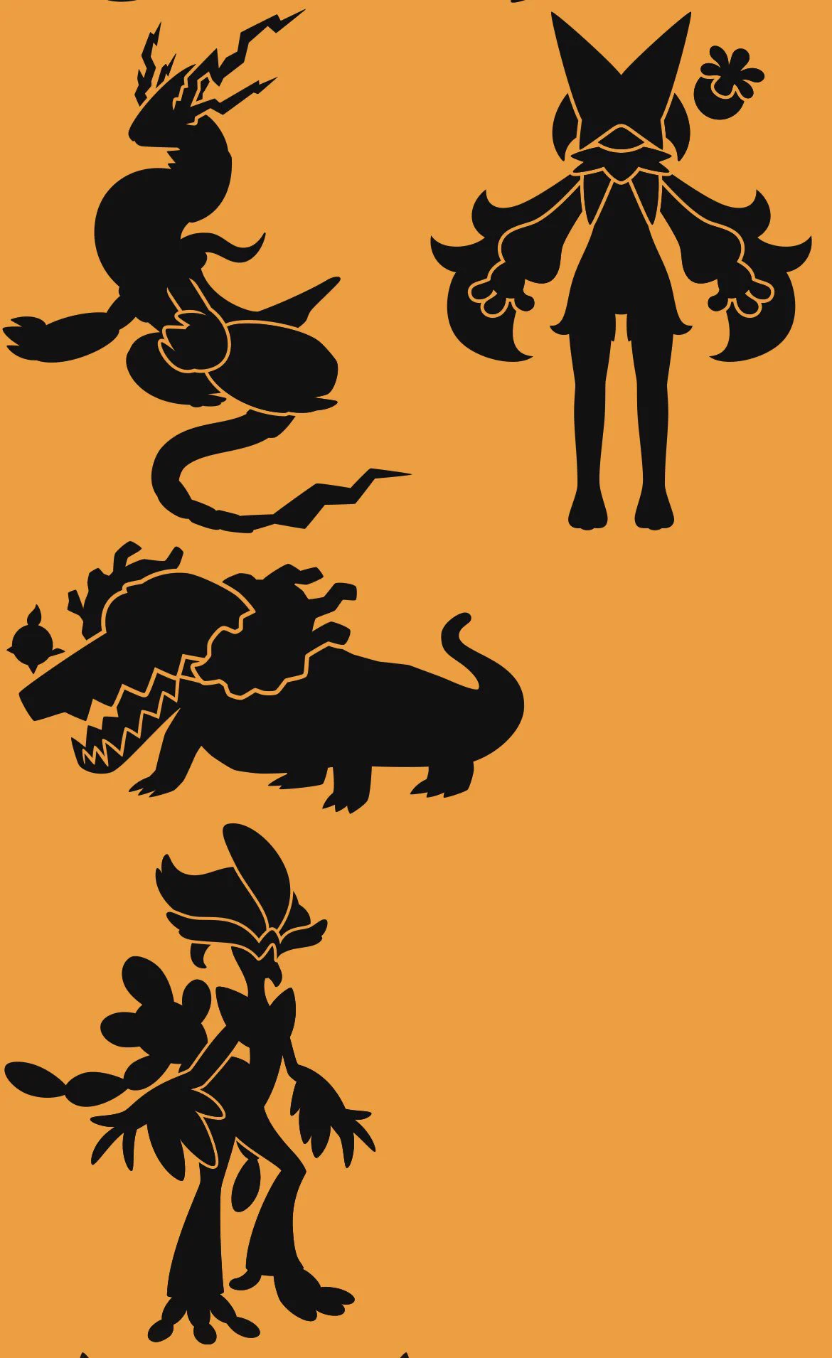 1170x1910 Liko(Princess Quaquaval) on X: #pokemon #quaquaval A ! Quaquaval silhouette is so cute! She's such a cutie! / X