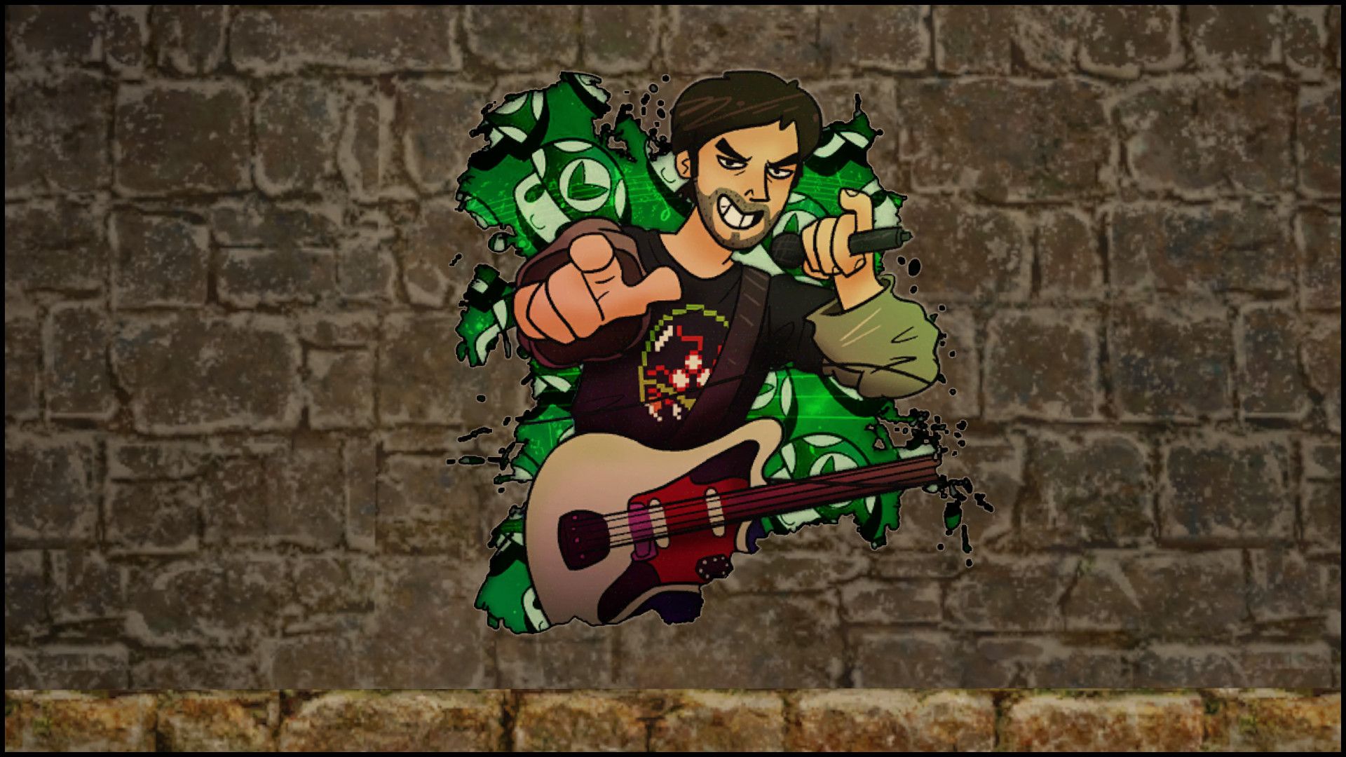 1920x1080 Vinesauce Spray for GameBanana
