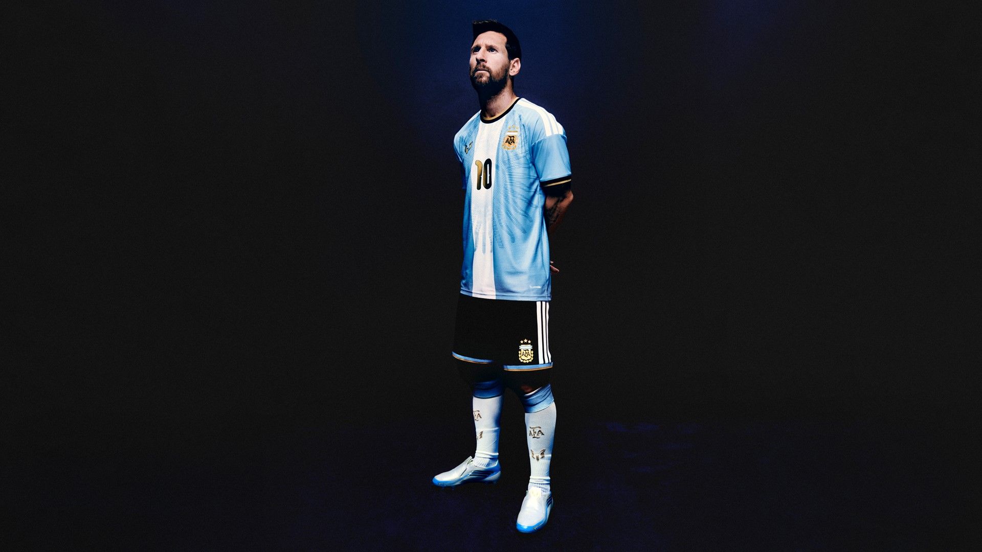 1920x1080 Messi Argentina jersey: adidas honours his career