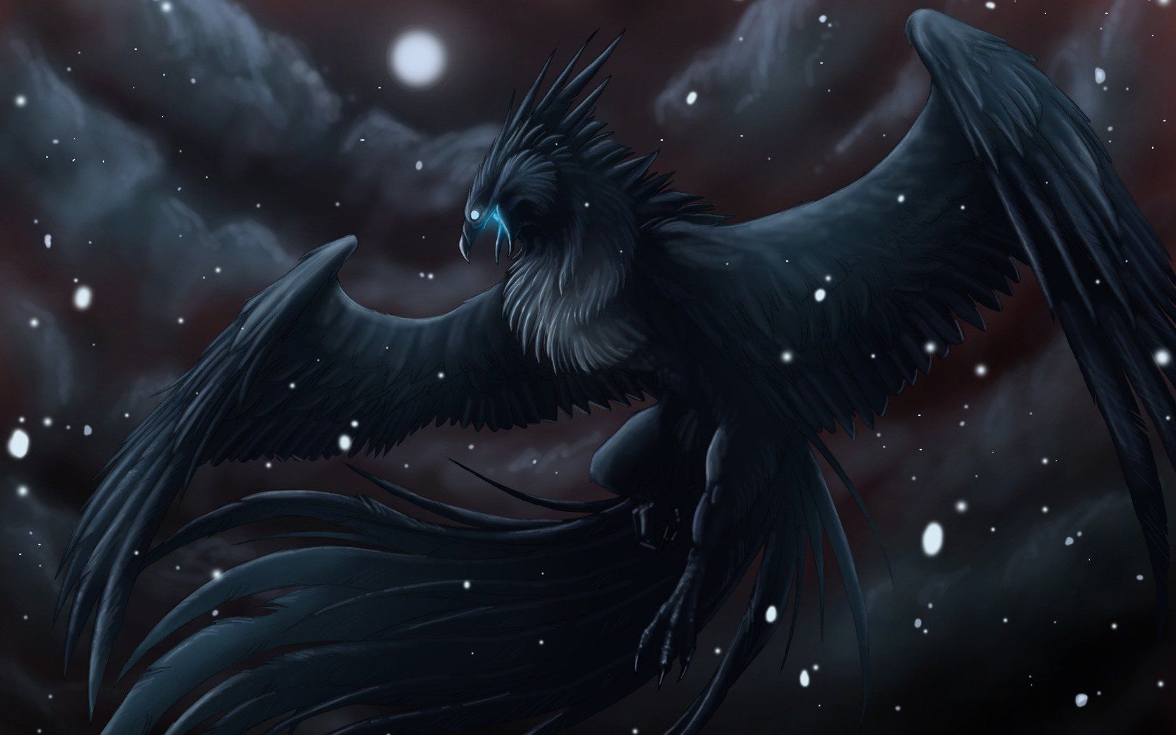 1680x1050 Majestic Pokémon Night Wallpaperx1050