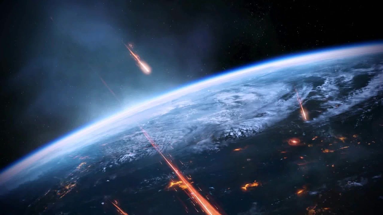 1280x720 Earth Under Siege Mass Effect 3 Live Wallpaper