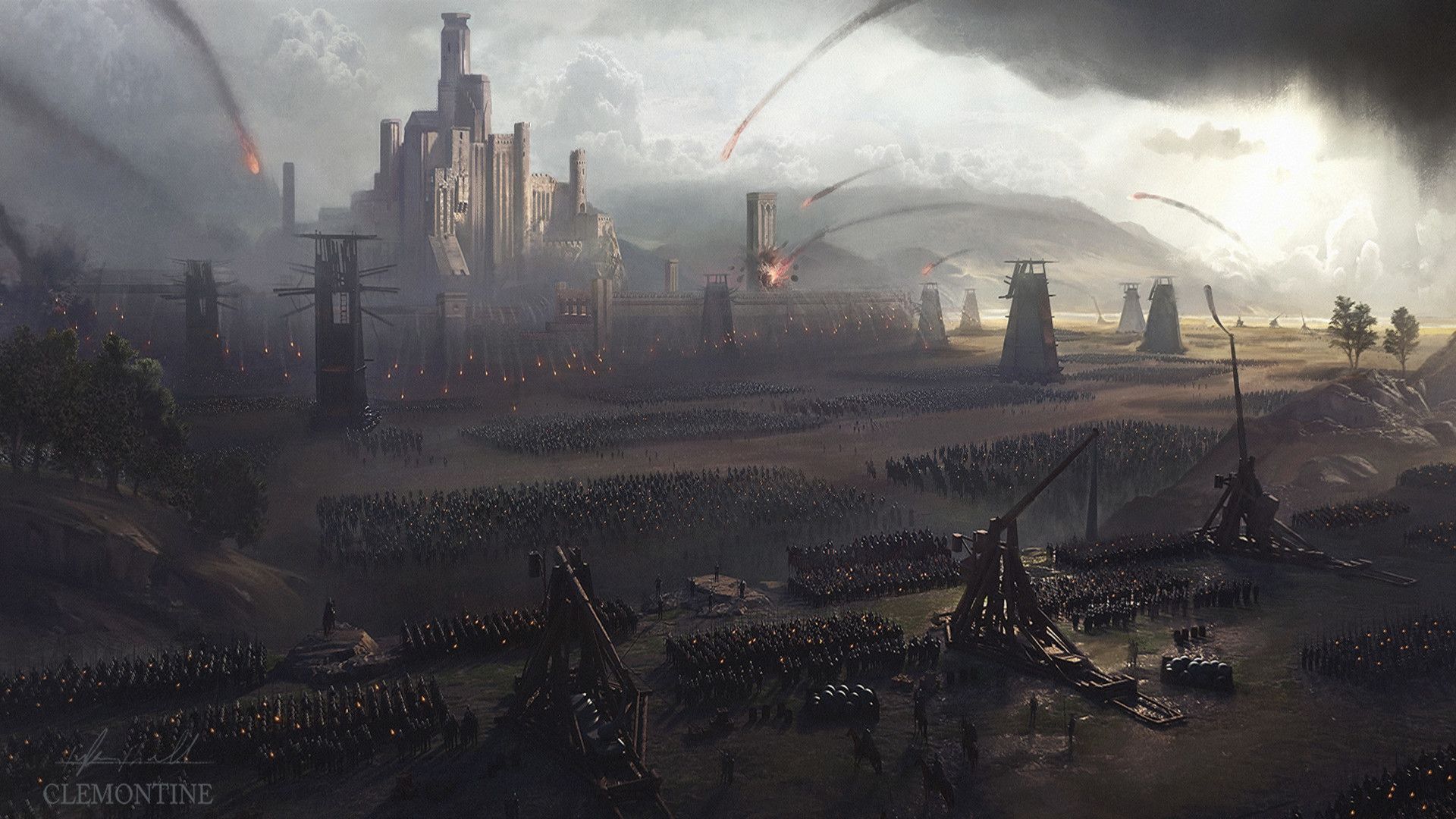 1920x1080 My new wallpaper, featuring everyone's favourite unit. the siege tower