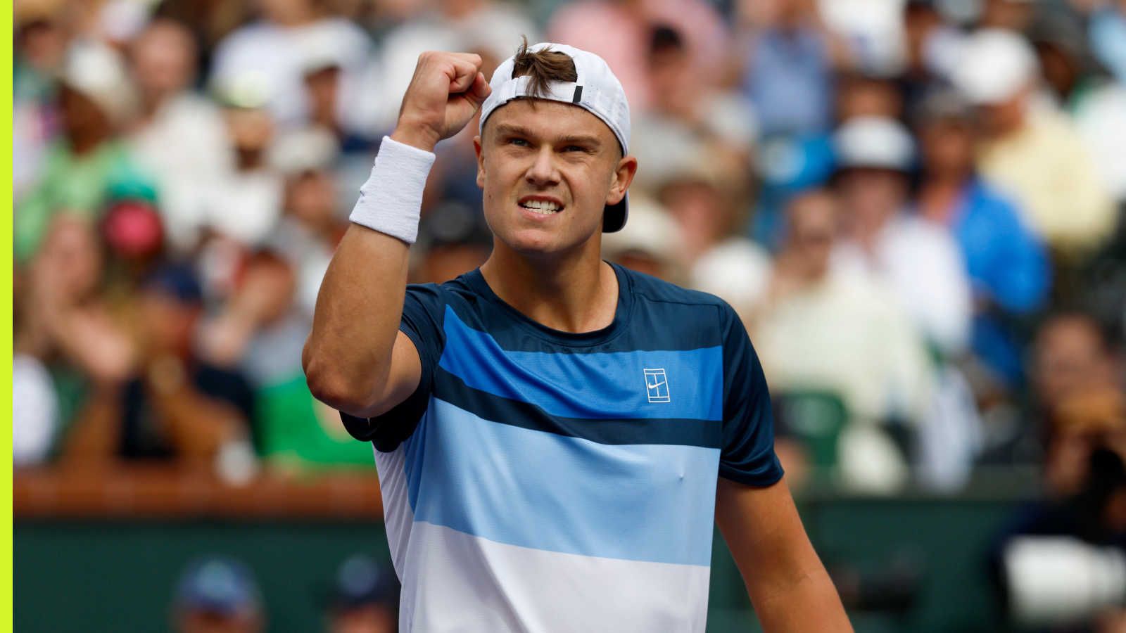 1600x900 Holger Rune knocking on the door of a ranking breakthrough after Indian Wells win