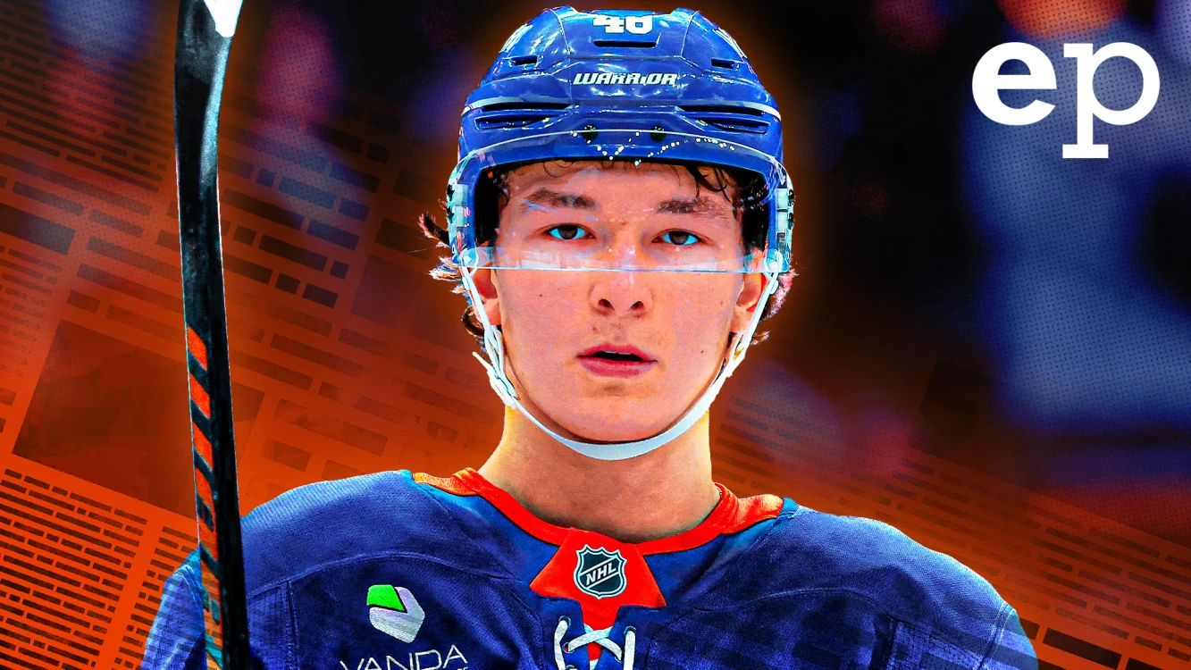 1333x750 Matthew Schaefer's exceptionally mature game in the NHL has exceeded all expectations
