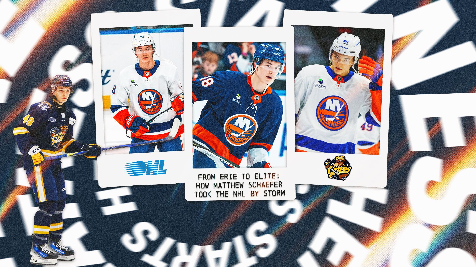 1920x1080 From Erie to Elite: How Matthew Schaefer Took the NHL by Storm Hockey League