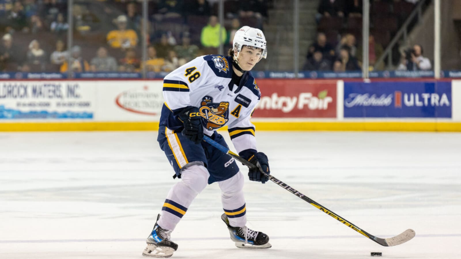 1600x900 Top Prospect Matthew Schaefer Says He's 'Fully Healed' From Broken Collarbone