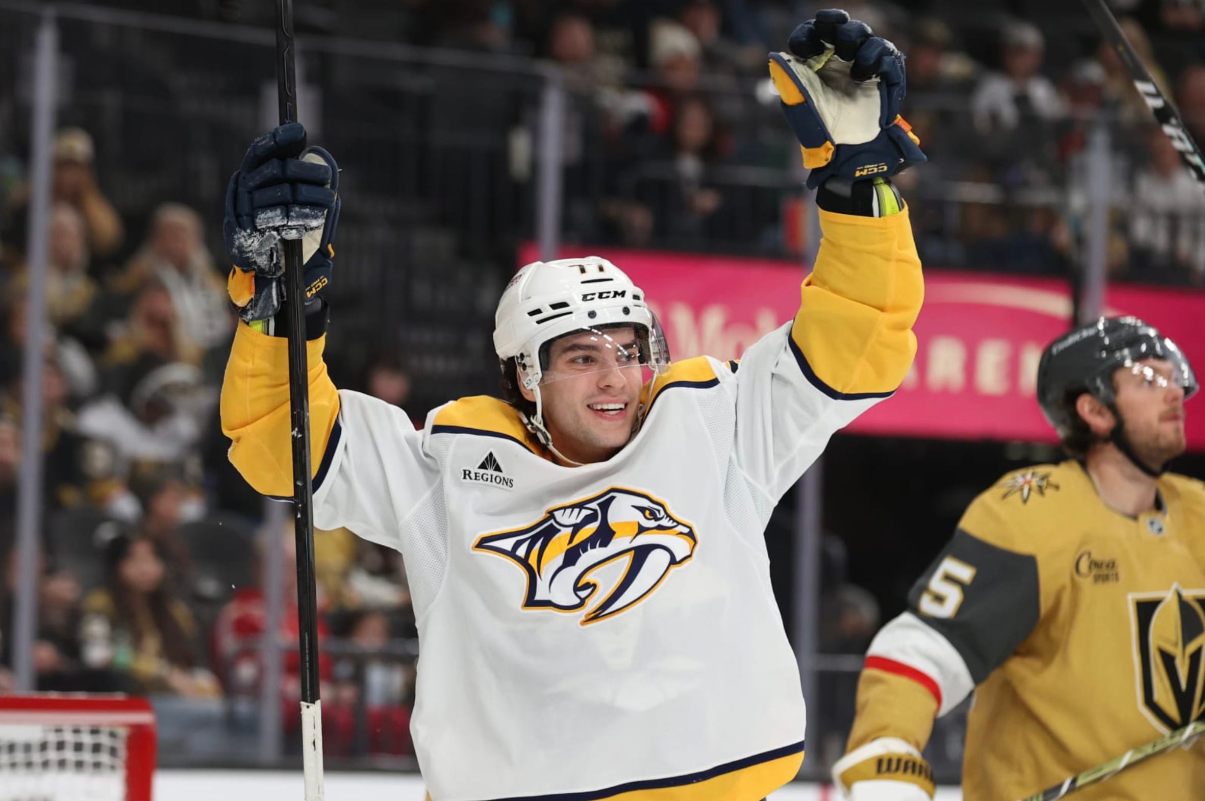 2362x1570 Nashville's “Middle Child”: Luke Evangelista Finding His Sweet Spot with the Predators