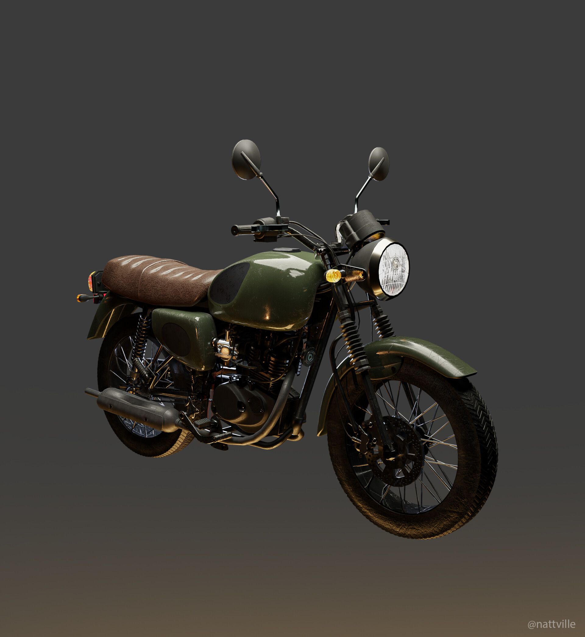 1920x2089 Kawasaki W175 Model