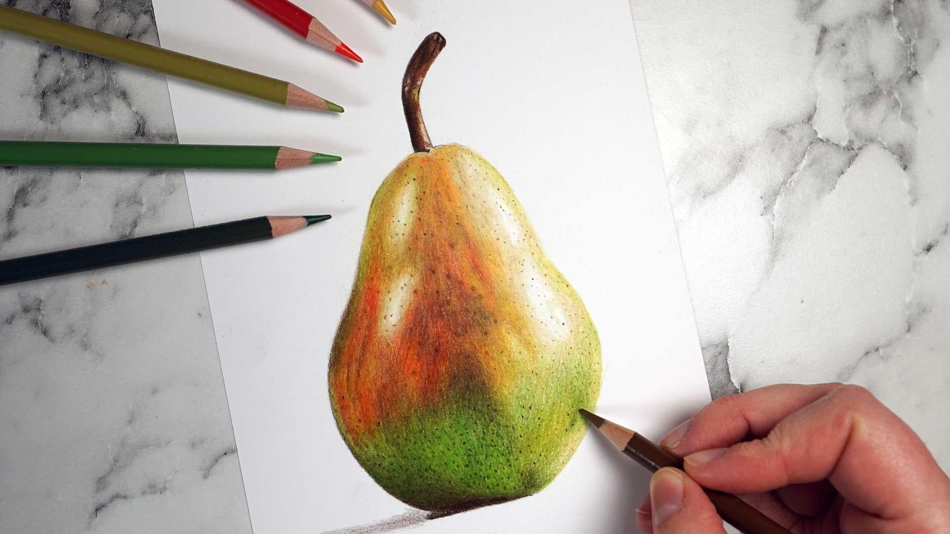 1920x1080 Beginner's Guide to Layering with Colored Pencils: Realistic Drawings
