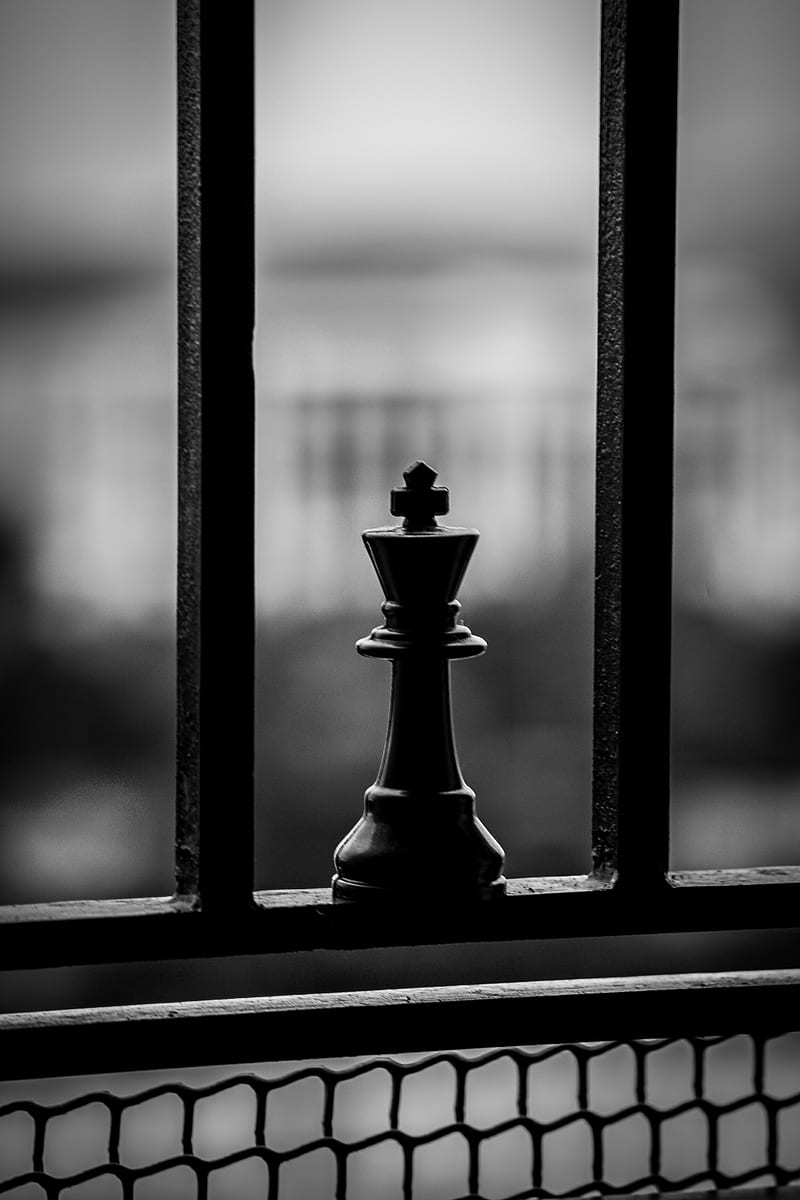 800x1200 Blackking, black, chess, king, HD phone wallpaper